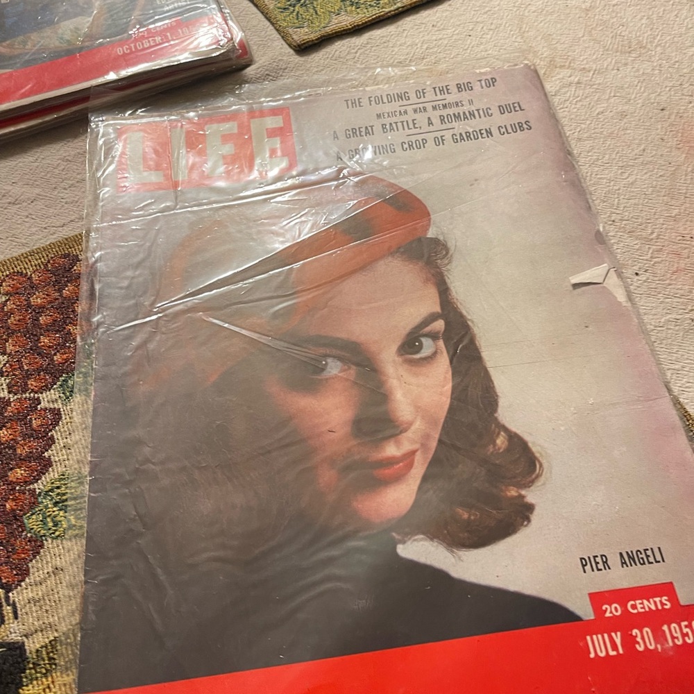 Vintage July 30 1956 Life Magazine The Folding of the Big Top